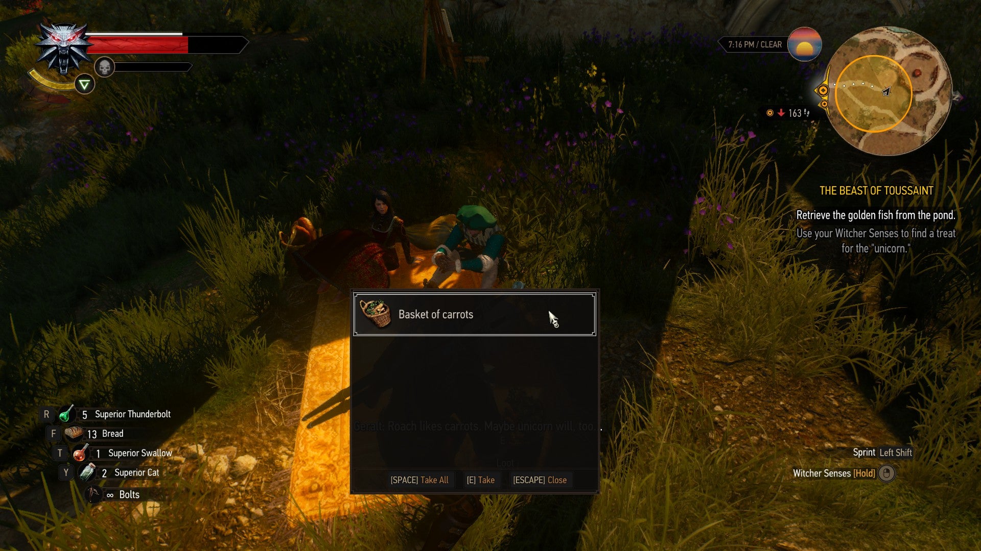 milton hideout witcher 3